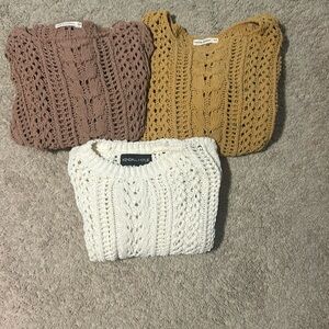 sweater 3 pack